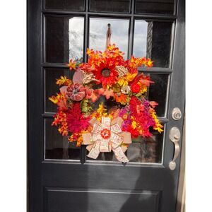 Fall, Thanksgiving 14" wreath‎